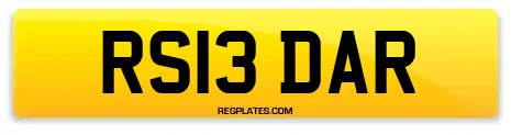 RS13 DAR