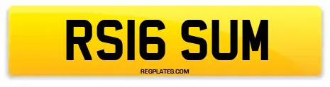 RS16 SUM
