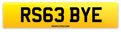 RS63 BYE