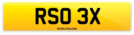 RSO 3X