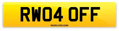 RW04 OFF