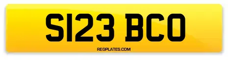 S123 BCO