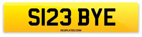 S123 BYE