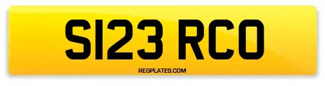 S123 RCO