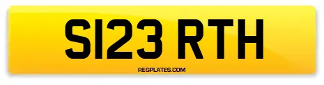 S123 RTH