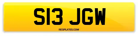 S13 JGW