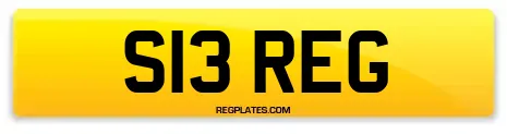 S13 REG