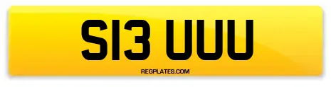 S13 UUU