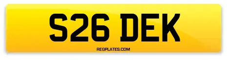 S26 DEK