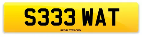 S333 WAT