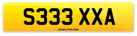 S333 XXA
