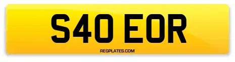 S40 EOR