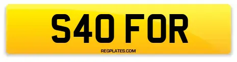 S40 FOR