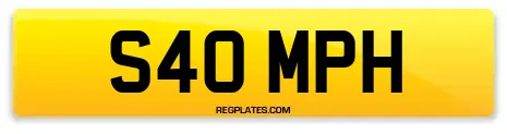 S40 MPH