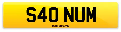S40 NUM
