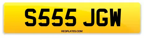 S555 JGW