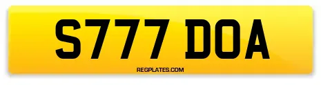 S777 DOA