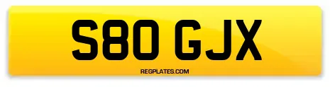 S80 GJX
