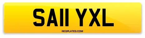 SA11 YXL