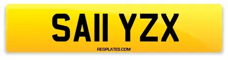 SA11 YZX