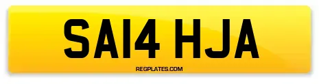 SA14 HJA