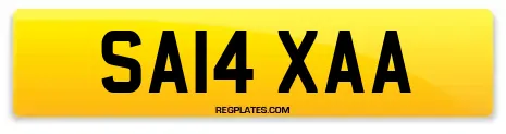 SA14 XAA