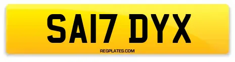 SA17 DYX