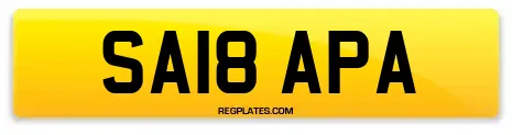 SA18 APA
