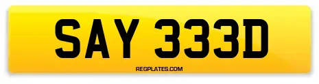 SAY 333D