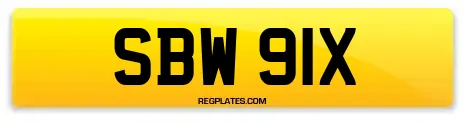 SBW 91X