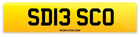 SD13 SCO