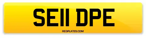 SE11 DPE