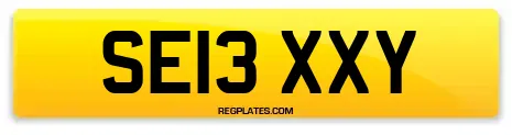 SE13 XXY