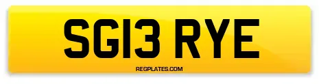 SG13 RYE