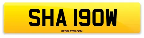 SHA 190W