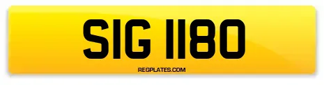 SIG 1180