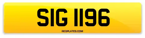 SIG 1196