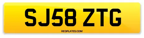 SJ58 ZTG