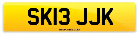SK13 JJK