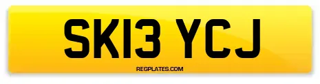 SK13 YCJ