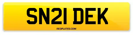 SN21 DEK