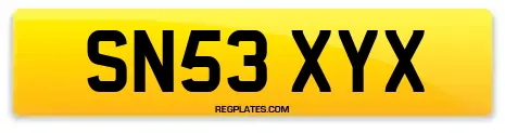 SN53 XYX