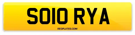 SO10 RYA