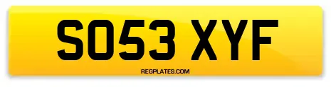 SO53 XYF