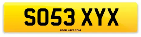 SO53 XYX