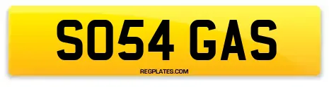 SO54 GAS