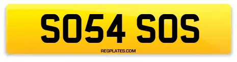 SO54 SOS