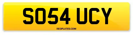 SO54 UCY