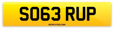 SO63 RUP