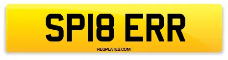 SP18 ERR